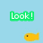 Animated sequence showing a yellow fish with text overlays and a wizard hat transformation on light blue background.