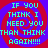 Four identical display cyan text on a red and blue spiral background with no visible animation changes