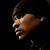 Animated contact sheet of Usher World website frames showing a person in various poses with repeated text overlay on dark background