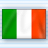 Static image of a rectangular flag with three vertical stripes: green on the left, white in the center, and orange on the right.