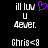 Pixelated text and symbols on black background with purple heart symbol in top-left corner of left