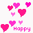 Holiday icons for AIM, MSN, MySpace and Yahoo