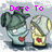 Two cartoon characters with heart-shaped chest symbols stand side-by-side under changing text, one wearing a dark green hat and the other a light gray helmet.