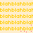 Yellow pixelated text repeats across a light yellow background with scattered red pixels appearing and disappearing in sequence.