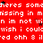 Red background with white pixelated text repeating 'heres sometheres somewhere', 'missing in missing in', and 'im not win im not win' , interspersed with black star shapes