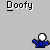 Pixel art animation of two figures in blue and yellow clothing with white heads, performing actions like slow down, blow me, and ow! with text labels.