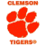 Static pixelated icon featuring a red paw print logo with orange text above and below on white background.