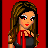 Pixel art contact sheet showing a gothic-themed character with red and black attire across multiple frames, featuring text that reads "Goths Can Be Sexy Too!" on a solid red background.