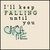 Pixelated text reads "I'll keep FALLING until you" above a green leafy graphic on beige background.