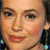 A pixelated close-up of a person's face showing eyes, nose, mouth, and part of the forehead with visible skin tones and subtle blush.