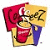 Animated icon shows a cartoon character holding a red flag and sign with 'LZ' on yellow background, next to green text reading 'Original Icons .com'