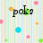 Pixelated text 'pots' and 'spots' with green highlights on a striped background with scattered colored dots.