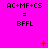 A bright pink background displays three of identical text blocks with animated red symbols appearing and changing in specific positions across observations