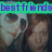 Pixelated image with teal banner displaying purple text 'best friends' above two indistinct figures in muted tones.