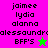 A split-screen animation shows two versions of a pixelated text list with a star symbol changing color between frames.