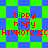 Red text 'hippy' and 'HIPHOTONIC' on green and blue pixelated backgrounds with alternating patterns.