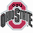 Pixelated Ohio State University logo with 'OSU' text above a red and gray shield, featuring an animated change in the top-right corner of the shield.