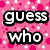 Four- with text fragments on distinct backgrounds: pink polka dots, pink hearts, black with stars, and gray with green/pink circles