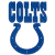 A 50x50 pixel animated contact sheet showing two frames of a blue Colts logo with white text and a green "Original Icons .com" watermark on dark green background.