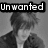 Two grayscale pixelated images of a person with tousled hair, one with text 'Unwanted' above and 'Unneeded' below, the other with text 'Unneeded' below.