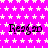 A static image with a bright pink background covered in white star patterns and repeated text "Reagan" in black serif font.