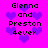 Pixelated text and purple hearts on a bright pink background, with two identical static frames showing the same composition.