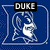 Four blue and white pixelated icons featuring a stylized 'D' with a figure inside, each displaying different text overlays.