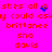 Pixelated text on bright pink background with red and blue elements, featuring repeated phrases and names in a