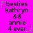 A bright pink background displays repeated text and symbols in black, with green star-like pixels scattered around.