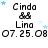 four and four shows repeated text elements with animated blue stars moving across the scene