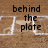 A pixelated image with text fragments on a brown brick background, showing partial phrases like "behind the plate" and "come too close u'll be in the DIRT."
