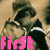 Animated contact sheet of a cartoon couple kissing with changing text overlays in pink and red fonts.