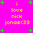 Bright pink background with yellow text and green plus signs, displaying 'i love nick jonas<33' in two vertical