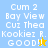 Pixelated text and star icons on colored backgrounds with animation changes in the final character.