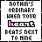 nine pixelated text displaying "NOTHIN'S ORDINARY WHEN YOUR heart BEATS NEXT TO MINE" with the word "heart" in varying color schemes across each