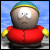 Pixelated cartoon character with large white eyes, red vest, yellow sleeves, and teal-yellow hat against blue background; adjacent text reads 'Aim phuck .com' in bold colors.