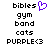 A static pixel art image displays two of text with a purple heart symbol next to the first 'bibles' entry on the left