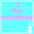 A four- of identical light blue square icons with pink text and white snowmen, each showing the same static image