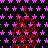Red text reading 'I love Elliot Lepre' on a black background with pink stars, partially obscured by pixelation.