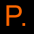 A contact sheet of six animated frames showing orange text and two celebrity portraits against a black background.