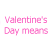 Pixel art contact sheet showing Valentine's Day-themed text and character outfit components with a female figure on the right, all in pink and white tones.