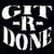 Static pixel art displays white text on black background with 'CTRL' at top, '=R=' in middle, and 'DONE' at bottom.