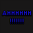 Four- pixel art composition with text and characters on black background, featuring blue 'AHHHHHH !!!!!', pink 'ATTACK OF THE EVIL', red 'TELLUTUBBIES !!!! RUN !!!!', and Teletubbies image