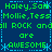 Green pixelated text on dark blue background with light blue dashed border and snowflake symbols, repeating names and 'AWESOME' in