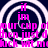 A static image with a dark blue background featuring four identical white spiral patterns arranged in a , overlaid with bright pink text reading "if im your cup of then just d fuch wit m"