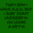 Green background with dark pixelated text arranged in six horizontal lines, each line containing partially legible words.