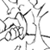 Static 50x50 pixel icon with abstract black and white line art on a transparent background, featuring interconnected curved lines forming an organic pattern.