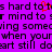 Purple background with black pixelated text and a red heart symbol over the word 'to' in the first line.