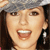 Animated contact sheet showing two frames of a cartoon-style Shania Twain icon with text signature below, featuring grayscale and color variations in headwear and facial expressions.