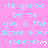 Pixelated text repeats 'its gonna be me you & the dance floor' with heart symbols on a pink background.